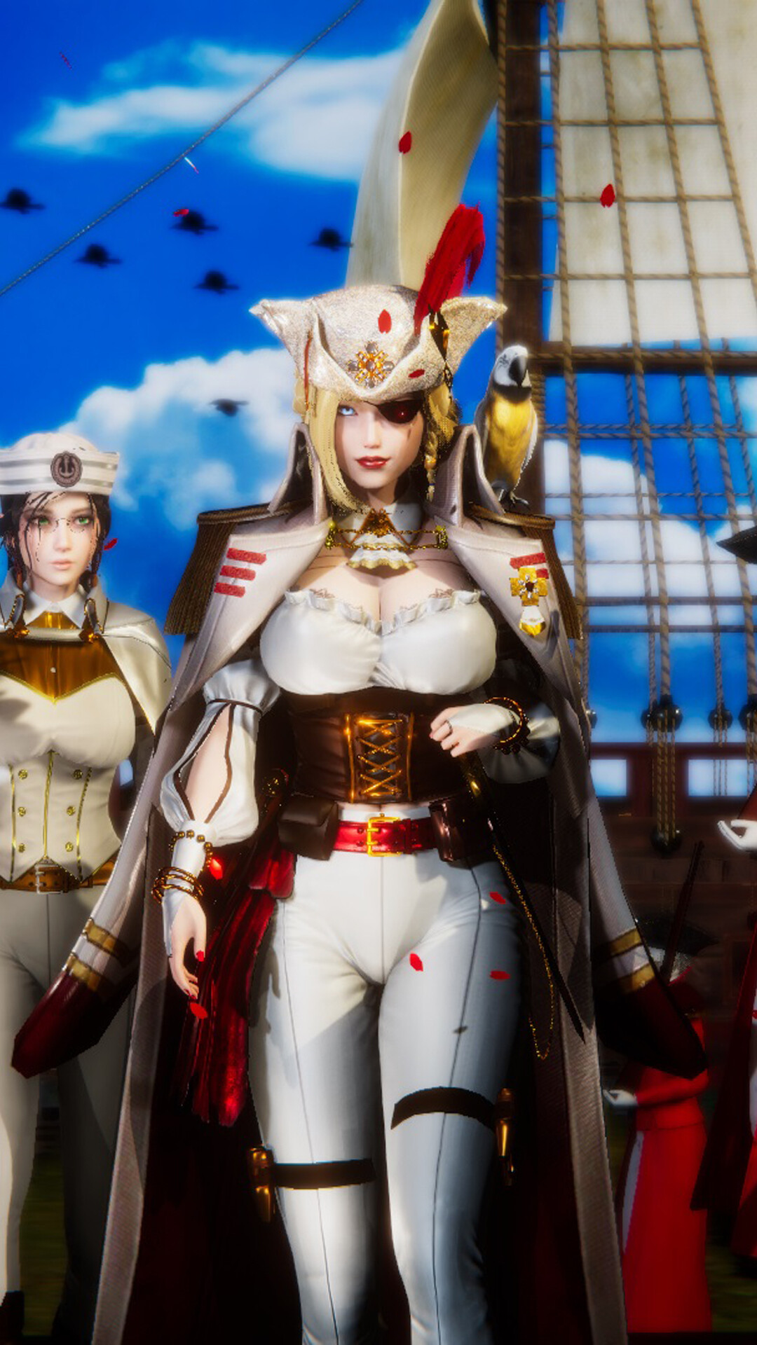 【欲姐工坊69号】第十四弹，换换口味，来个大洋马海军提督吧