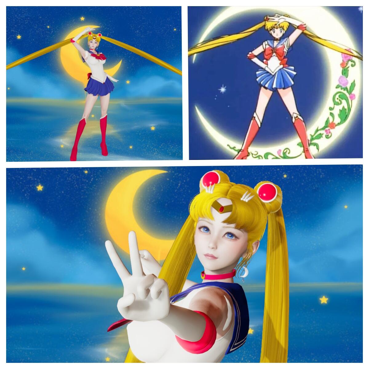 美少女战士水兵月~赠月神姐姐~双卡[鹿鹿15期]~回奖