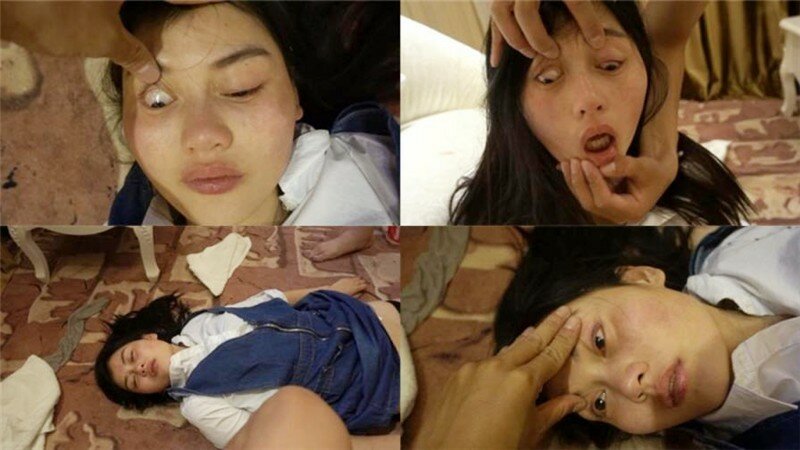 两东北大神下药迷翻美女客户带回公寓换上黑丝高跟鞋各种姿势轮流啪啪