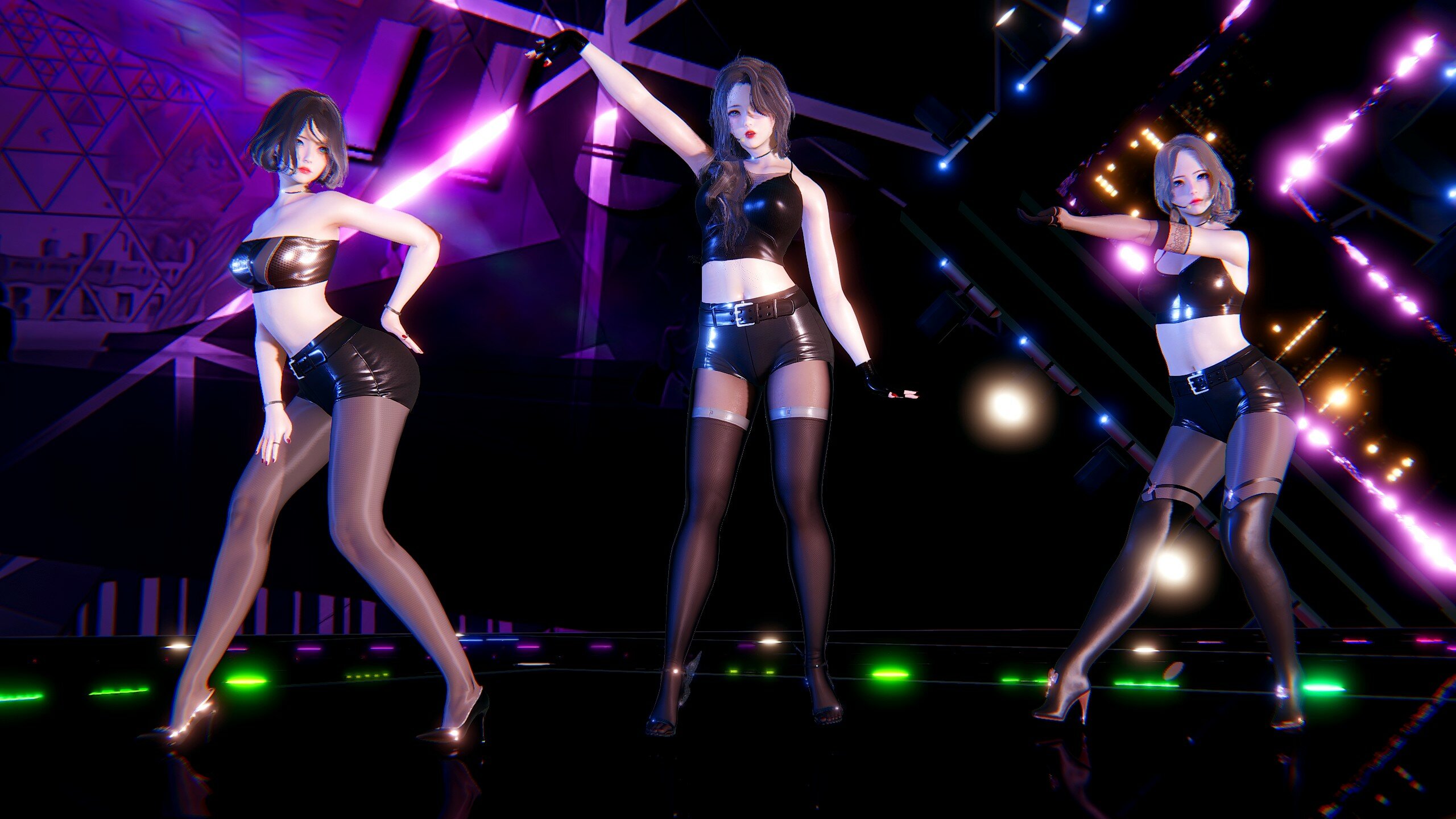 [離媓] MMD动作配布 服装分享 Kara – Step 3P
