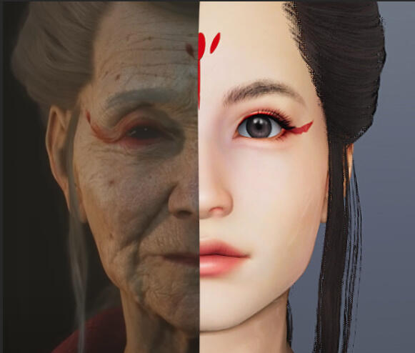 黑神话唯一穿鞋的女妖——紫蛛儿年轻版
