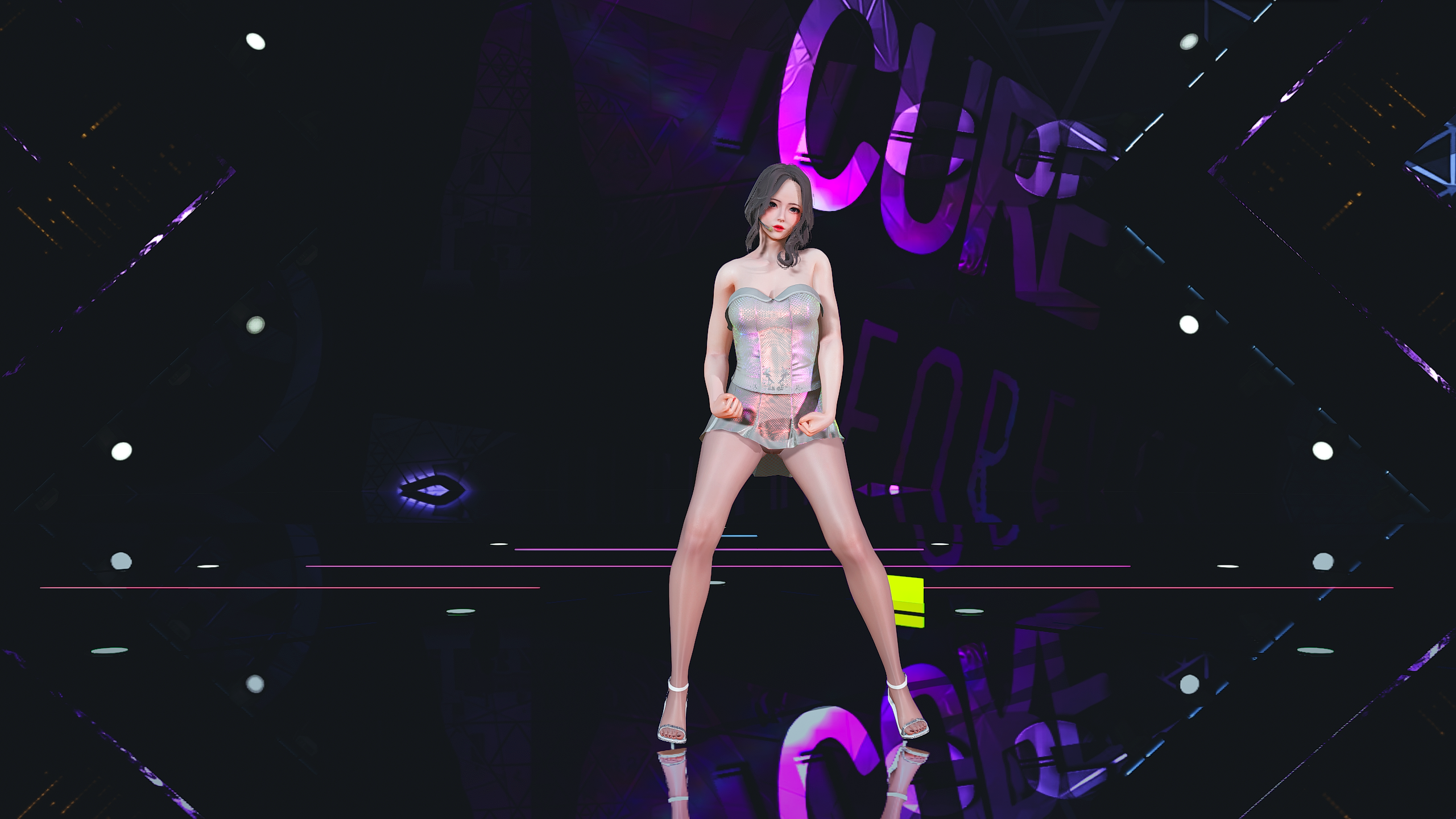 [離媓] MMD动作数据 穿模修复 Hwa Sa – Maria