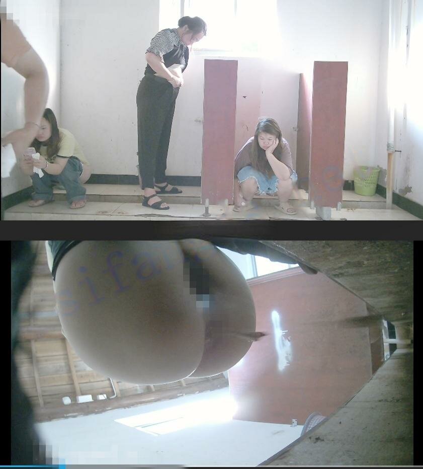 4月流出佼佼者全景厕拍❤️系列苏州工业园电子厂女工宿舍女厕升级全景+沟底双视角偷拍有几个颜值厂妹（120V)