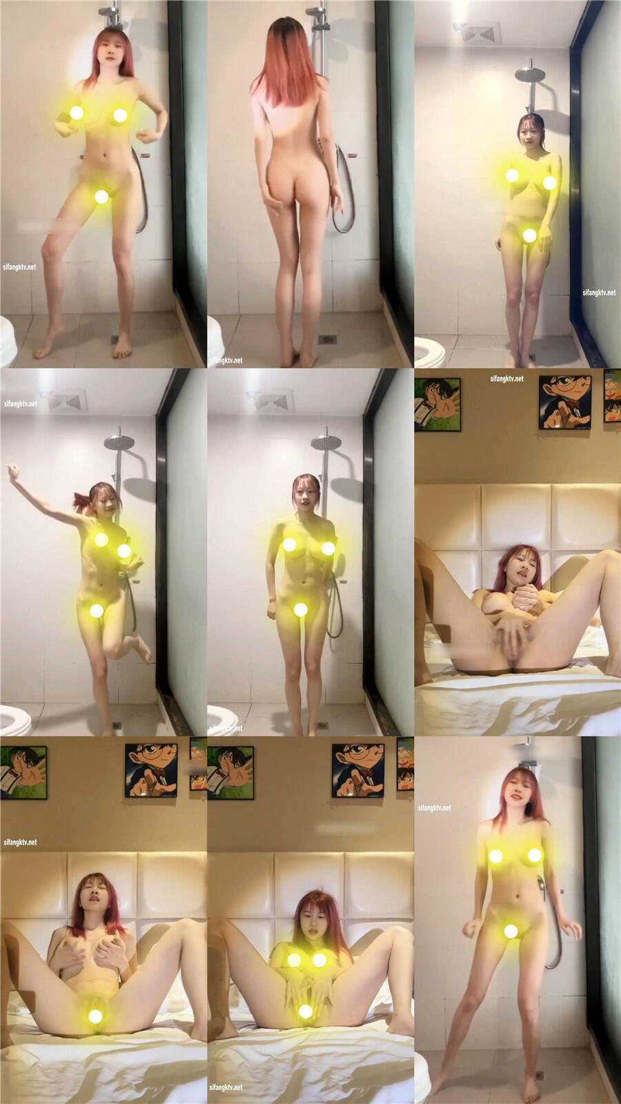 推特裸舞女神 小小白 重磅露脸全裸舞 长时版定制 第二弹