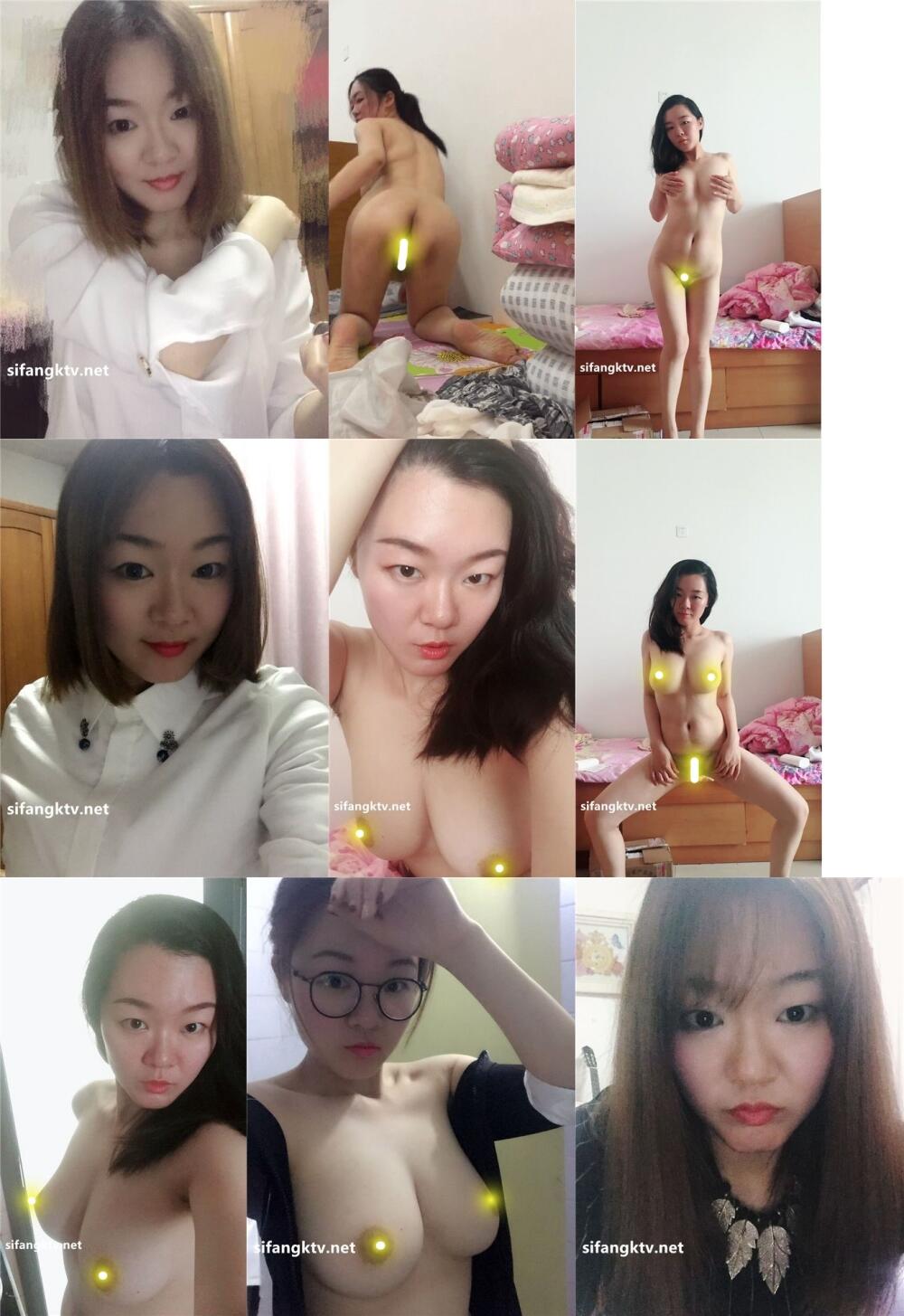 【反差婊子】大奶肥臀【吴小姐】自扇脸全裸展示白皙裸体 7V/141P