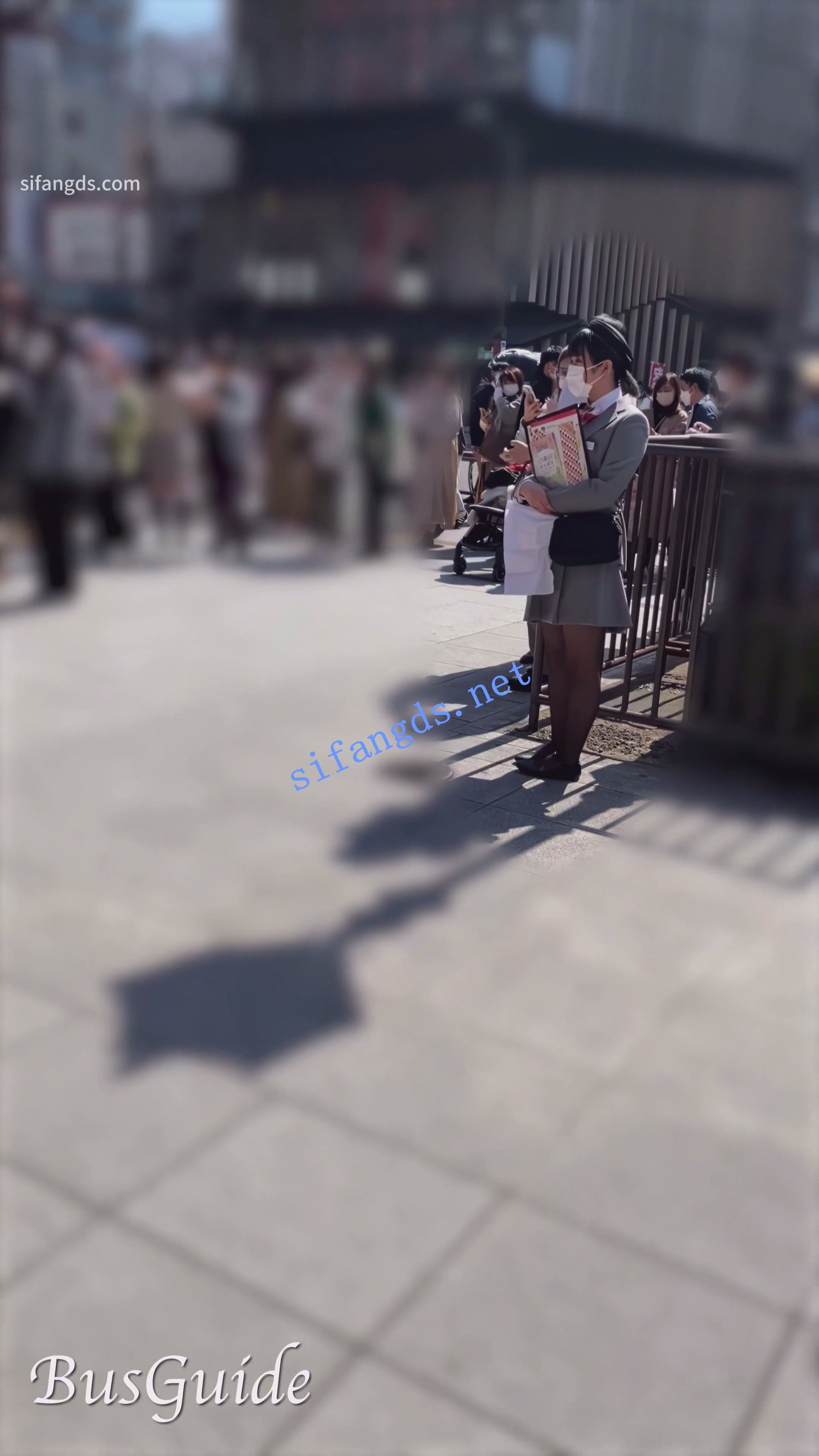 【日产精选】043景区制服导游黑丝过膝袜透明内黑森林