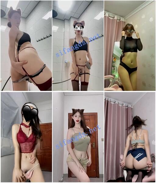 【快手福利】苗条骚妹【小柒好困困】露奶露阴毛洗澡骚舞