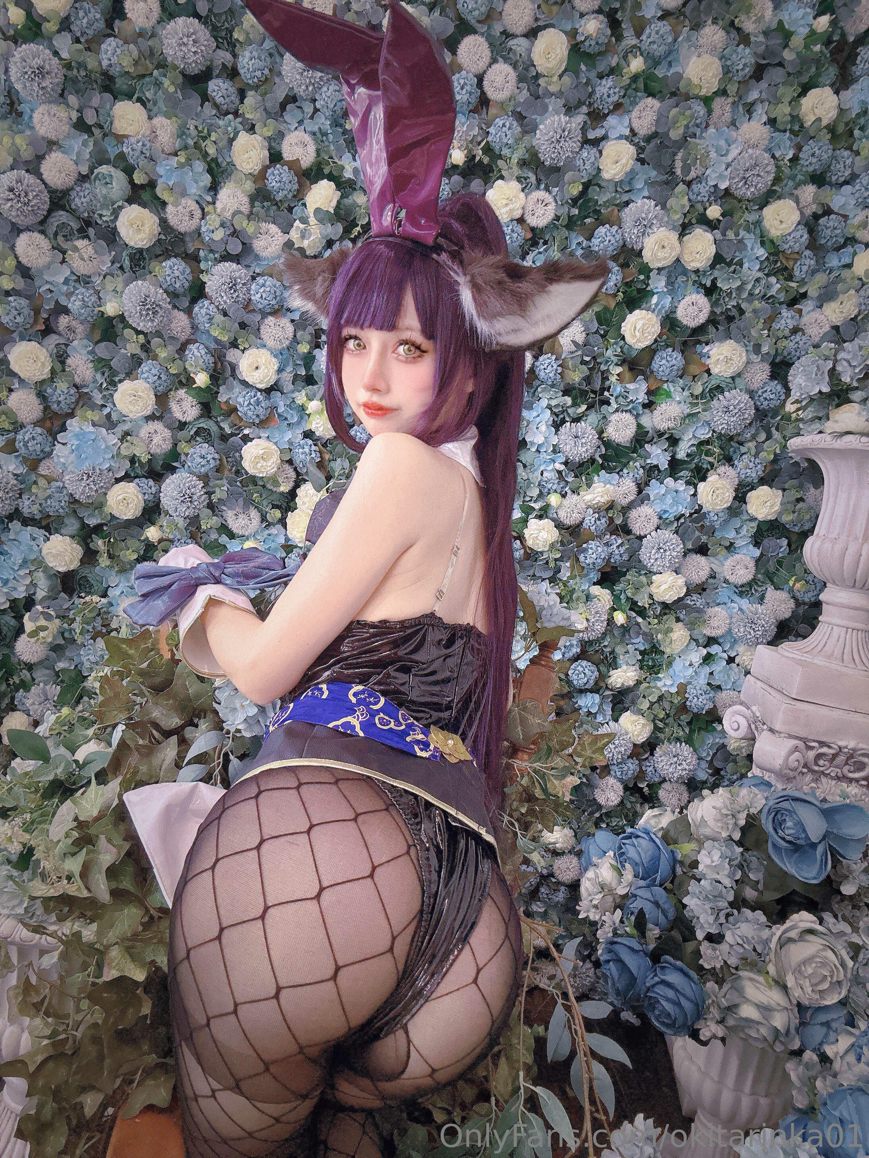 [cos写真] 沖田凜花Rinka - 兔女郎 武藏(碧蓝航线)