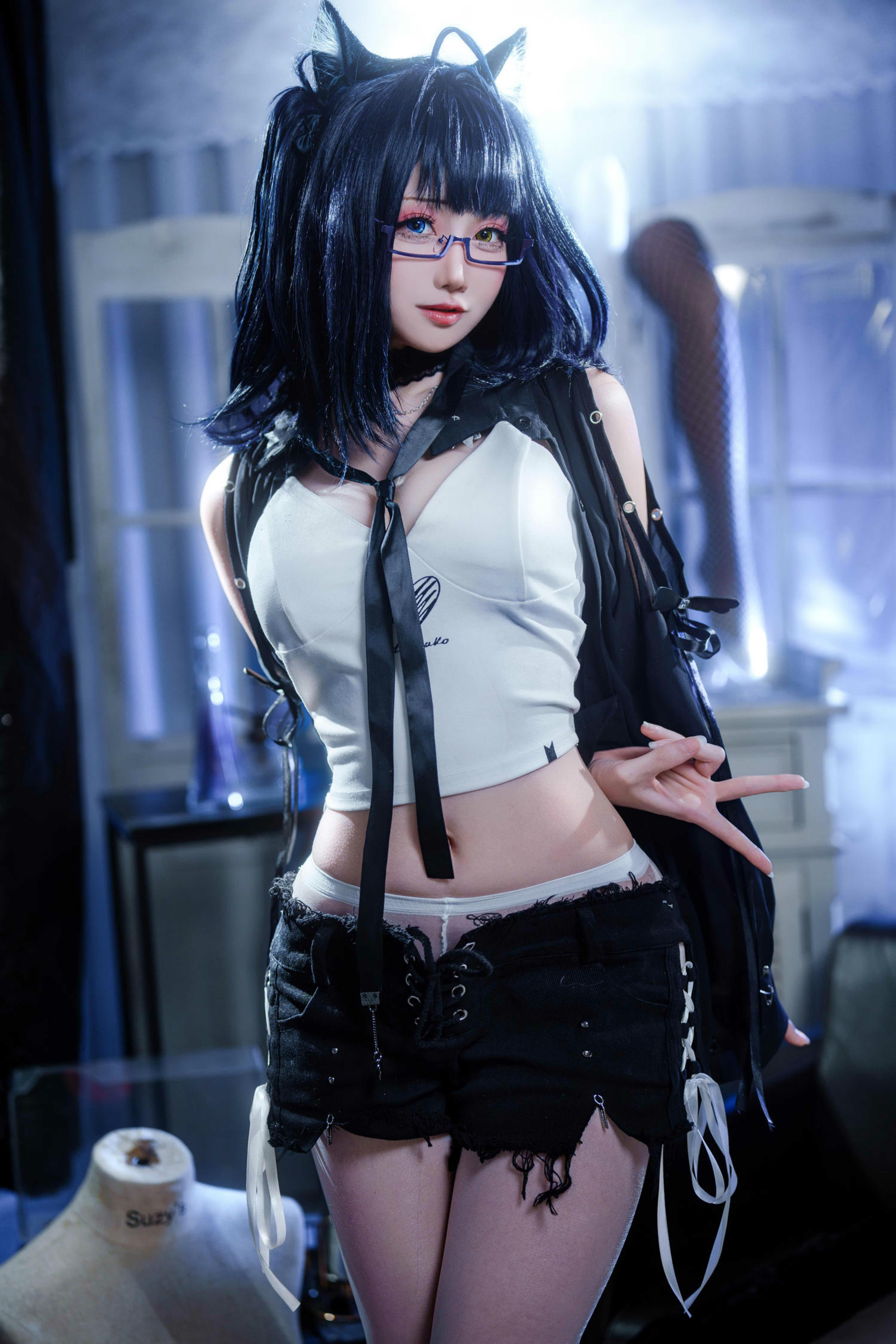 [cos写真] 焖焖碳 - 黑茶子