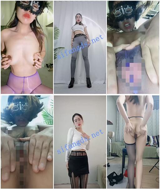 【快手福利】风骚高跟丝袜熟女【吻你】上帝视角掰B自慰