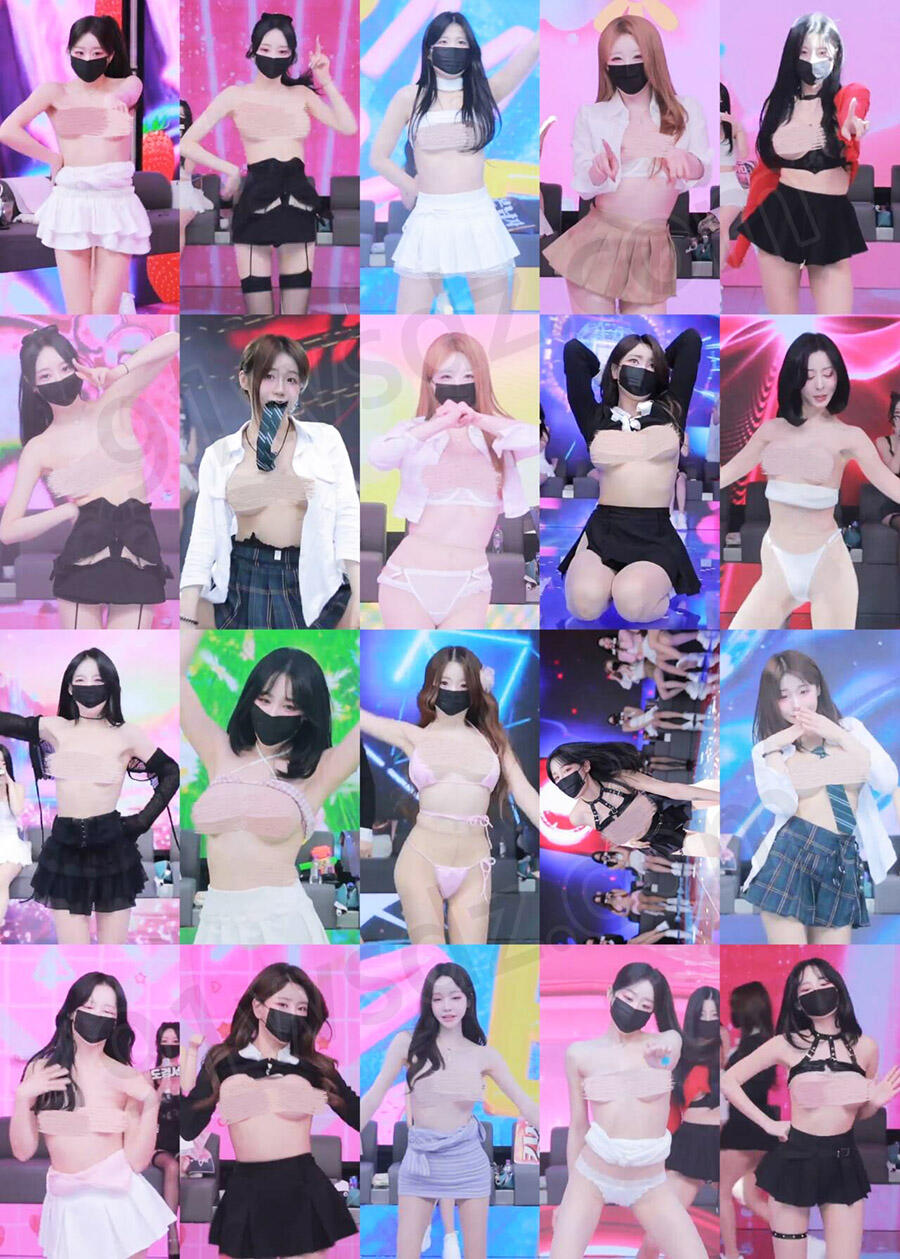 韩国BJ女团 熊猫班 热舞第6季番外篇 第12集 1V/7.29G*