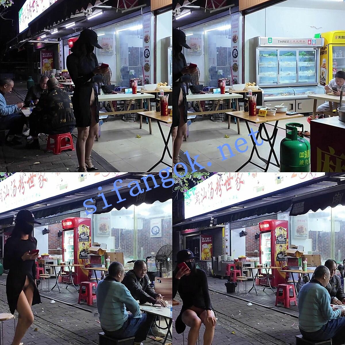 ❤️【cikaimoon/LiWaynix】城市露出 被路人拿手机拍摄