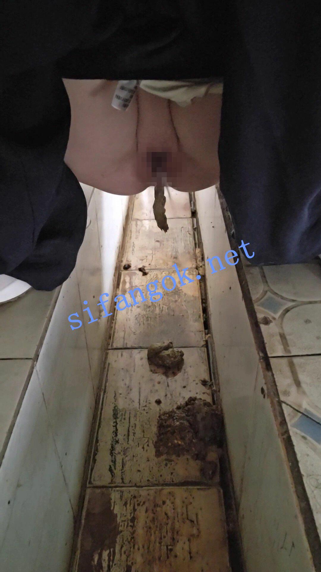 ✅【重口厕拍】女拍手沟式旱厕偷拍-满屏大便 拉稀第32期