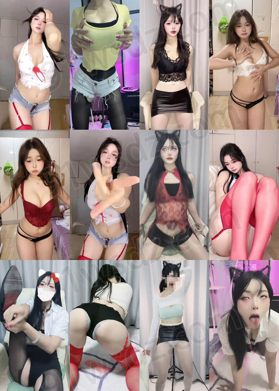 KS/抖音|小冷小圆圆晓菀菀悦狗 骚舞闪点合集 18V/4.59G