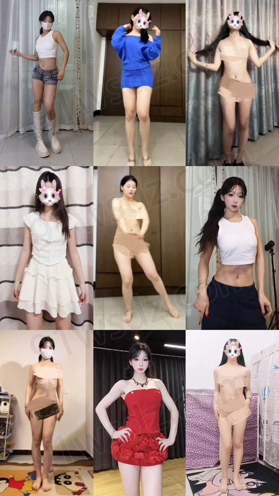 TT|原野芽美和她的众多闺蜜 2026新番VIP骚舞 44V/0.8G*