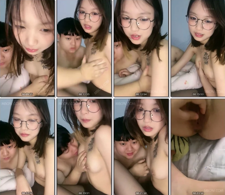 【00后乐园】好白菜都被猪拱了,极品呆萌清纯00后眼鏡美少女,肥猪男友何德何能拥有如此嫩妹【384M_1V】