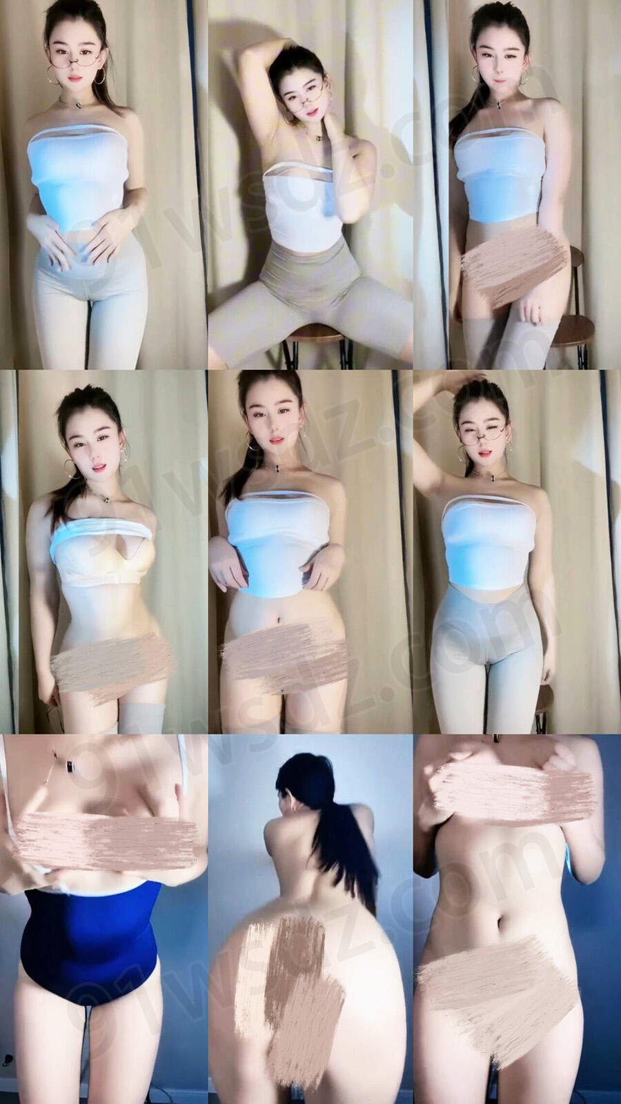 抖音|李漂亮 百万粉丝人气大主播热舞特写定制 2V/0.3G
