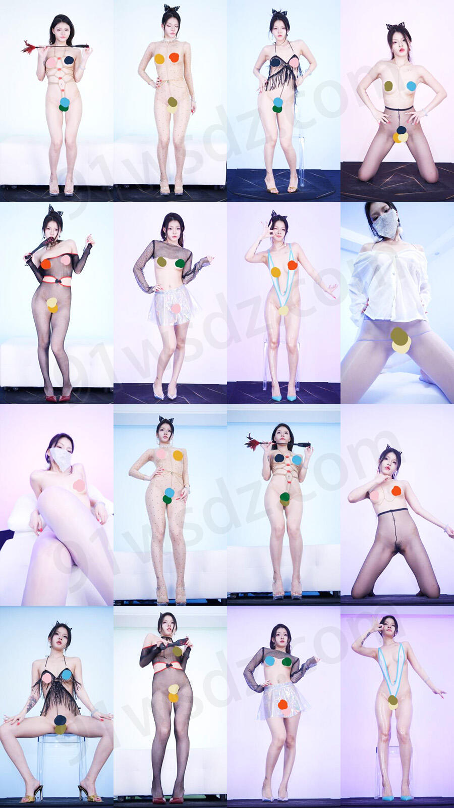 JWS 小倩 全新精品舞团4K画质流出专版 附游走 第4期 22V/10G