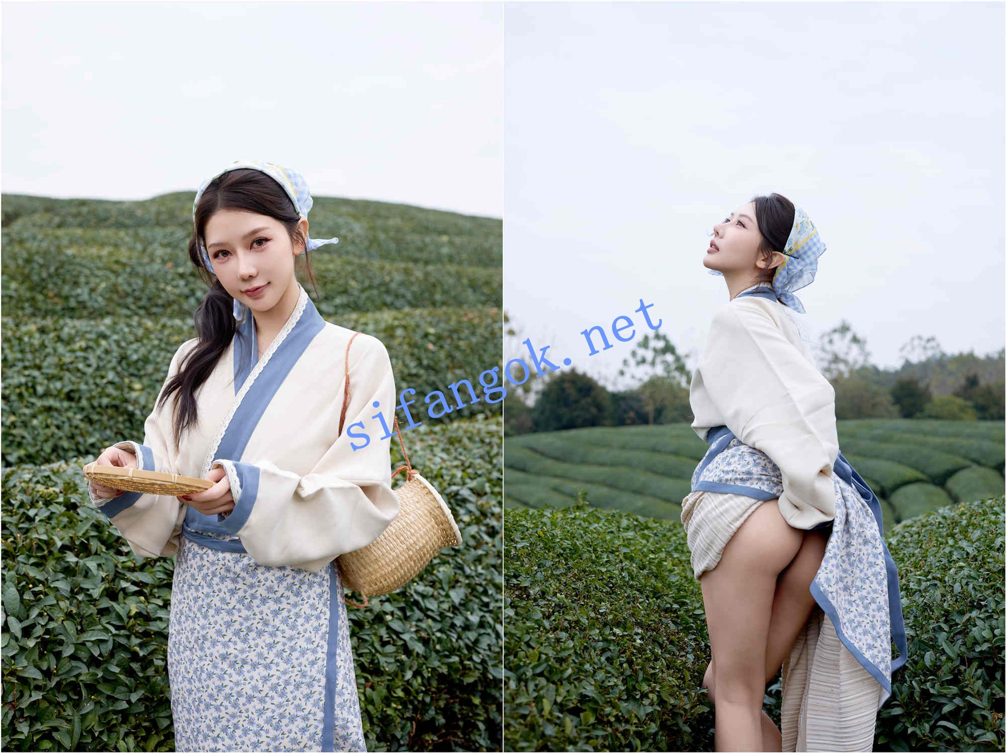 02.15  应求而发  重磅✨秀人网 尹甜甜✨高颜值美女 采茶女 目前最大尺度作