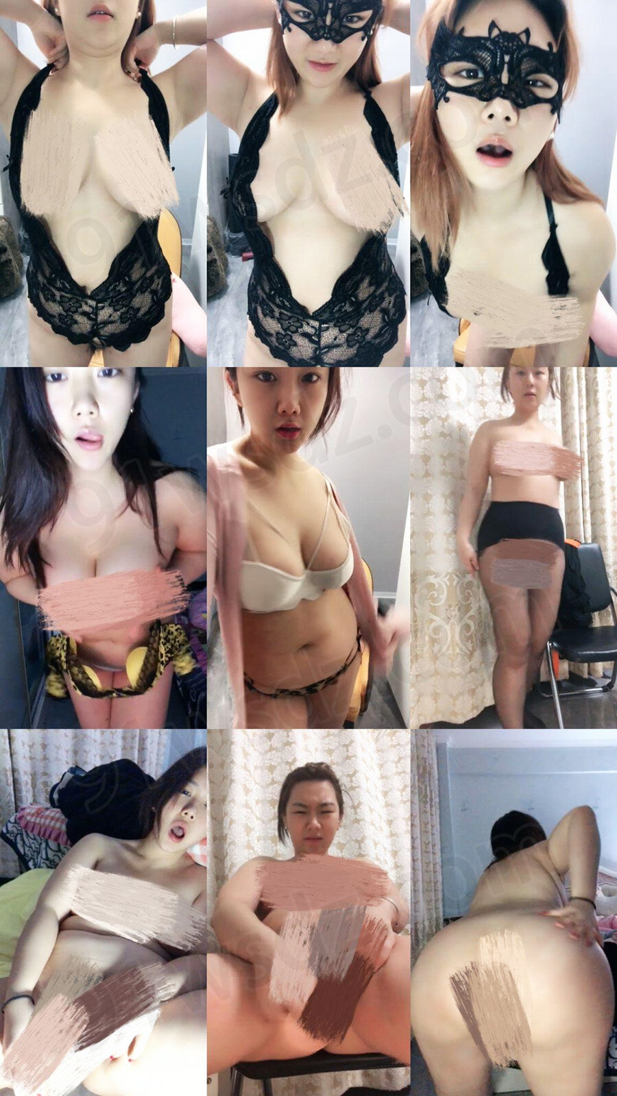 主播 窝窝奶糖 巨乳肥臀特写道具诱惑 5V/3.36G