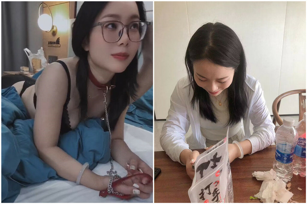 【原档泄密】江西极品人妻少妇眼镜婊 有那种教师的反差感 抓着巨根舔的不亦乐乎后入视角细腰圆润臀部十分诱人(18v)[108M/MP4/07:07/