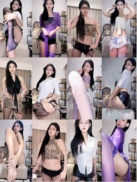 KS|望慧慧 快手各种视角整活丝袜美腿热舞合集 80V/2.34G